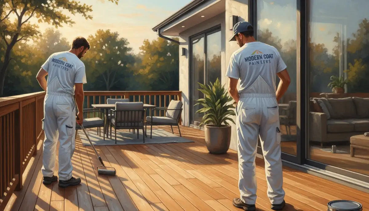 Deck painting services in Wellesley, MA for a durable, weather-resistant deck finish
