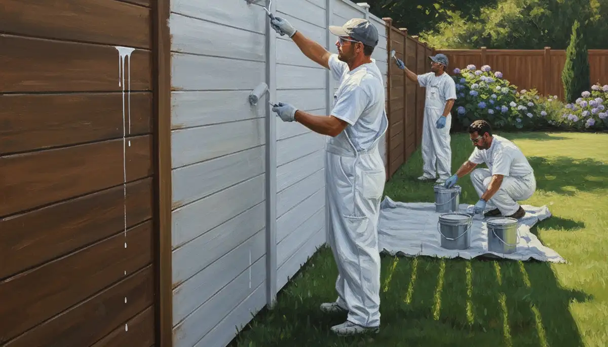 Fence painting in Wellesley, MA for durable weather protection and a clean, professional finish