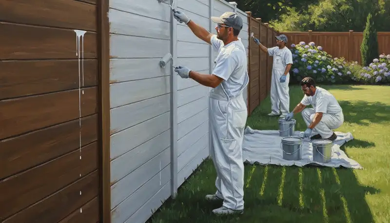 Fence painting in Wellesley, MA for durable weather protection and a clean, professional finish