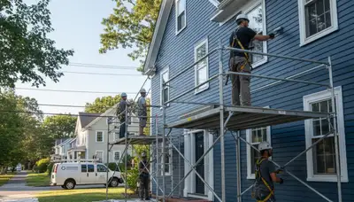 Painting contractor serving Wellesley, MA for interior and exterior house painting services