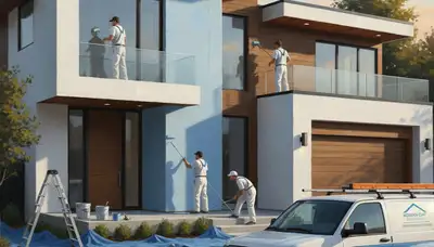 House painting service in Wellesley, MA with professional prep and durable exterior finish