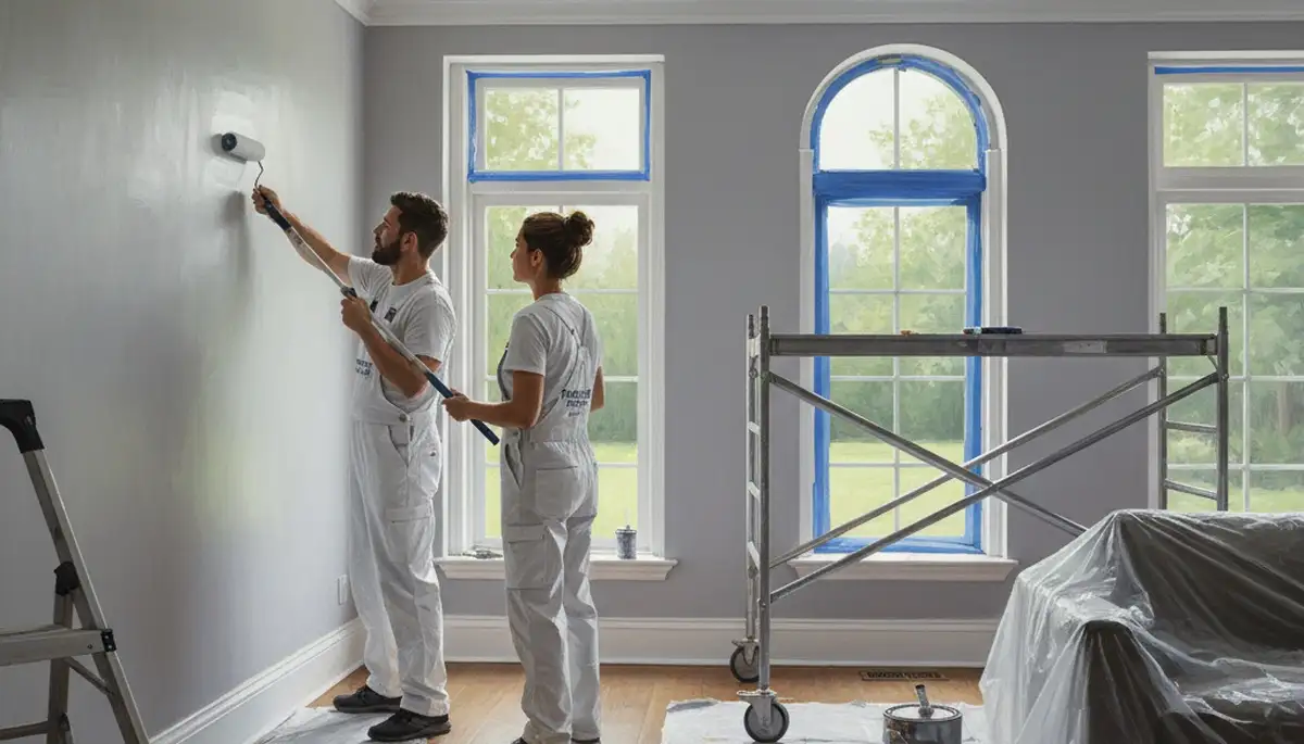 Wellesley, MA interior house painting by Wellesley Paint Pros for durable, clean home finishes