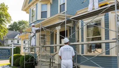 Professional painting team in Wellesley, MA providing residential and commercial painting services