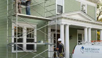 Painting contractor in Wellesley, MA providing professional interior and exterior painting services