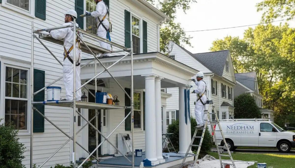 Wellesley, MA painting contractor serving homes with professional interior and exterior painting services