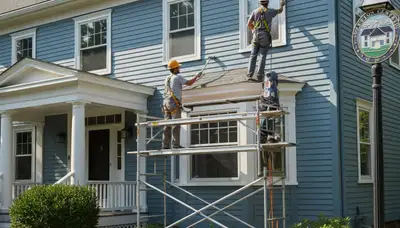 Wellesley, MA painting contractor providing professional residential and commercial painting services