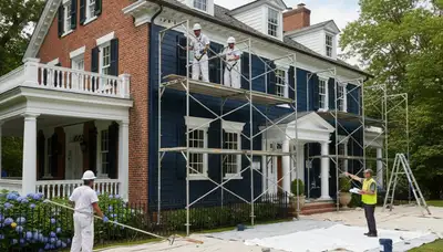 Professional painting service in Wellesley, MA for residential and commercial projects