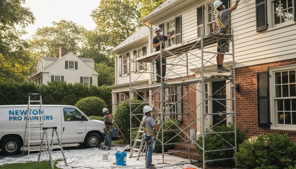 Professional painting service in Wellesley, MA for residential and commercial properties