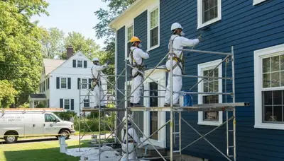 Professional painting service in Wellesley, MA for residential and commercial properties