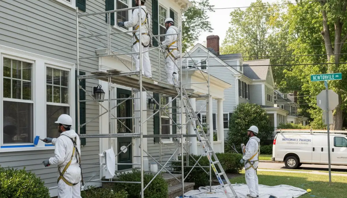 Professional painting service in Wellesley, MA for residential and commercial interiors and exteriors
