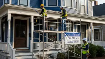 Professional painting service in Wellesley, MA for residential and commercial properties