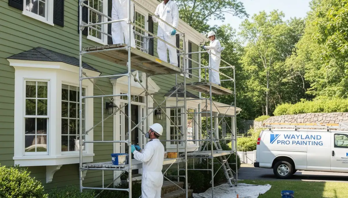 Painting contractor branding for Wellesley, MA home improvement services